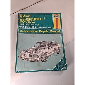 Haynes & Chilton Service Manual Buick Oldsmobile Pontiac 1985-1993 Repair